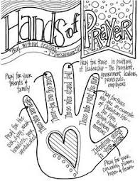 Hands Of Prayer Pdf Need To Change It A Little But I Like The Premise Prayers For Children Bible Lessons For Kids School Prayer