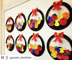 Repost Gamzeli Etkinlikler Get Repost Yerli Mali Haftasi Etkinligimiz Meyve Sepeti Preschool Crafts Animal Crafts For Kids Crafts For Kids