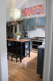 Ikea Kallarp Kitchen With Stainless Steel Countertops And Exposed Shelving Kuhnya Mechty Kuhnya