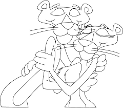 la panthere rose 13 coloriage dessin anime de voiture minnie mouse