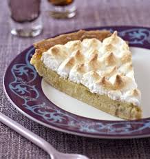 Tarte A La Rhubarbe Meringuee Recette Tarte Rhubarbe Recette Dessert Noel Recette Flan