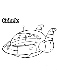 Cohete De Little Einstein Jpg 595 842 Little Einsteins Coloring Pages Einstein