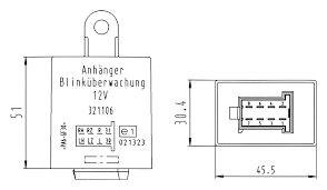 12v Analog Blinkuberwachung Zur Anhangersteuerung Erich Jaeger Gmbh Co Kg