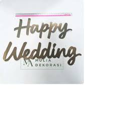 Ucapkan selamat ulang tahun dengan membuat kartu ucapan ulang tahun spesial dengan 100+ contoh. Jual Hanya Tulisan Saja 2 Kata Bahan Karton Paket Dekorasi Lamaran Tunangan Akad Nikah Ulang Tahun Aqiqah Bahan Karton Terbaru Juli 2021 Blibli