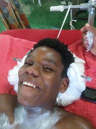 Happy Birthday Nurse #DanishLedford from a patient, our Inspiree Ne-Sean  Blaire, mom #KedineBlaire and #InspireJamaica. God Bless you and thanks for  your patience and your love. You have been more than tolerate