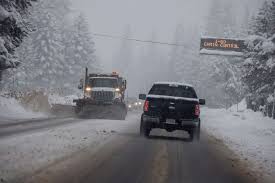 Sierra highway passes close as late-season snowstorm moves in