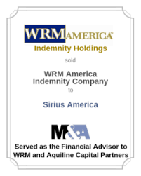 Sirius america insurance serves customers in the united states. Press Release Wrm American Indemnity Holdings Sold Wrm America Indemnity Company To Sirius America August 20 2018 Merger Acquisition Services