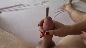 BDSM Cock Sounding Wife Sounds Husbands Cock: Austrian Prostate Massage Porn