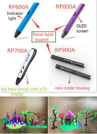 Compared With The 3d Pen In The Market Our 3d Pen Have Unique Advantages As Below 1 Compatible With 1 75mm Abs Or Pla 2 Pen Inspiration 3d Pen 3d Pen Art