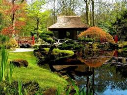 Die Perfekte Harmonie Von Japanischen Garten Japanische Landschaft Japanischer Garten Garten