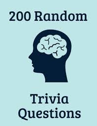 Oct 25, 2021 · if you want to make sure you're choosing the very best fun trivia questions for your quiz, these are the ones you want to browse through. 200 Random Trivia Questions Fun Trivia Games With 200 Questions And Answers By Ilyas Designs