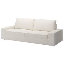 Kivik 3 Lu Kanepe Dansbo Beyaz Ikea Fikirleri Oturma Odalari Kanepeler
