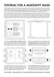 How do we know they're the hottest? Diy Instructions No Sew Emergency Mask Iris Luckhaus Illustration Design