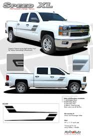 Speed Xl 2000 2019 Chevy Silverado Stripes Hockey Side Door Decals Vinyl Graphic Kit Chevy Silverado Car Vinyl Graphics Chevy