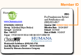 Humana's healthy foods card has the potential to help thousands of members on participating dsnps. Humana Id Card Examples