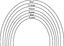 Two options are available for free download. Rainbow Colours Coloring Page Coloring Home
