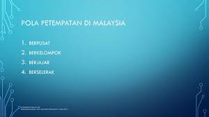 Memahami kepelbagaian bentuk muka bumi di malaysia. Bab 9 Petempatan Di Malaysia Ppt Download