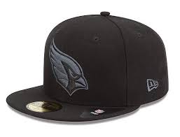 New Era X Nfl Arizona Cardinals Black Grey Basic 59fifty Fitted Baseball Cap Strictly Fitteds Gorras Planas Gorras Gorra