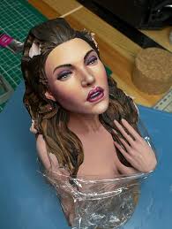 Couple of new busts from Wamp, both sculpted by Lee Jae Chi and 1/12th  scale. Both available via www.wampstore.com