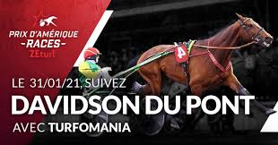 Sauter à la navigation sauter à la recherche. Prix D Amerique 2021 Davidson Du Pont L Atout Majeur De Jean Michel Bazire