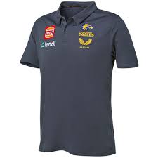 Choose from all the best in west coast eagles gear and support your team with favourites like beanies, scarf's, guernseys and more. West Coast Eagles 2021 Mens Media Polo Rebel Sport