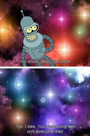 This Is Why Bender Can T Be A God Futurama Dungeons And Dragons Memes Dragon Memes