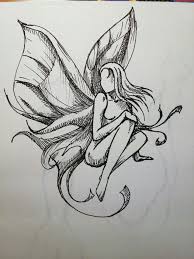 A pencil artists learn to take their drawing skills to a whole new level in 3d drawing. Fairy Pencildrawing Pencil Drawing Angel Fairy Drawings Fairy Sketch Fairy Tattoo