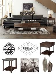 Nokomis Charcoal Urban Foundry Inspired Sectional By Ashley Furniture Ashleyfurniture Homedecor Livingroom Section Ashley Furniture Home Decor Furniture