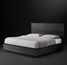 Finish with a clear coat if necessary. Machinto Dark Wood Platform Bed