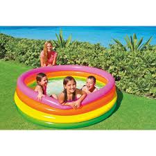 Dengan demikian, anda bisa menemani anak bermain air bersama langsung di dalam kolam. Kolam Renang Intex 168 Cm 1 68 Meter X 46 Cm Ukuran Jumbo 4 Ring Shopee Indonesia