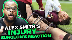 Alex smith's return to an nfl field could be considered a miracle. that's what washington football team physician dr. Orthopedic Surgeon Reacts To Alex Smith Project 11 Youtube