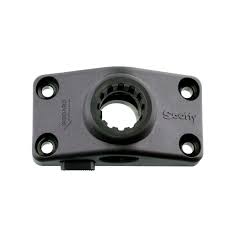 The rail mount is designed for use with 7/8 or 1 diameter rails. Scotty Rod Holders Accessory Mounts