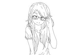 Check spelling or type a new query. Sketsa Gambar Mewarnai Anime Perempuan Greatnesia