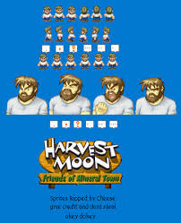 Game Boy Advance Harvest Moon Friends Of Mineral Town Gotz The Spriters Resource
