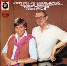 2 schlafend trägt man mich, lieder, op. Aribert Reimann Brigitte Fassbaender Robert Schumann Arnold Schonberg Robert Schumann Dichterliebe Op 48 Arnold Schonberg Das Buch Der Hangenden Garten 1982 Vinyl Discogs