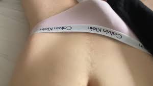 Back in the panties with a tasty handsfree cum puddle - Shemale 7