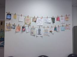 Cute Way To Display Quotes Or Photos Art Wall Kids Kids Art Display Wall Wall Art Quotes