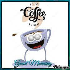 It S Coffee Time Good Morning Pictures Photos And Images For Facebook Tumblr Pinterest Good Morning Coffee Gif Good Morning Coffee Good Morning Gif Funny