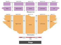 pantages theatre tickets and pantages theatre seating chart