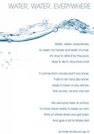 Water Water Everywhere A Short Poem By 10 Short Poems Water Poems Poems