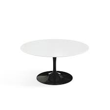 Knoll International Saarinen Outdoor Couchtisch Rund 91 O Saulenfuss Schwarz Weisser Akrylstein Jetzt Bestellen Unt Gartentisch Couchtisch Rund Couchtische