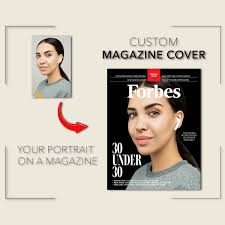 Buy Custom Magazine Cover, Forbes Magazine, Your Portrait on a Magazine,  Personalized Magazine Cover Online in India - Etsy