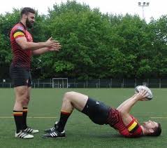 Gillian benoy sponsored by @yutreeinsurance 7. Get Fit 2 Rugby Rugby Vlaanderen