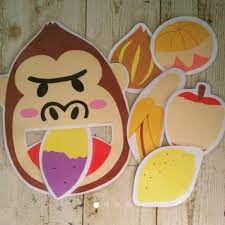 こぶたがみちを ペープサート おもちゃ 人形 miiko 通販 creema クリーマ ハンドメイド 手作り クラフト作品の販売サイト ペープサート 手作りおもちゃ 誕生日会 出し物