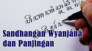 Soal aksara jawa kelas 4. Sandhangan Wyanjana Dan Panjingan Aksara Jawa Youtube