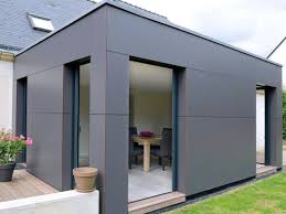 Avant Apres Un Pavillon Agrandi Et Transforme Par L Ajout D Un Cube Bardage Exterieur Maison Extension Maison Bois Bardage Maison