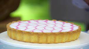 Mary berry shows you how to make a sweet shortcrust pastry, which will form the base of a classic tarte au citron. Mary S Bakewell Tart Recipe Great British Baking Show Pbs Food