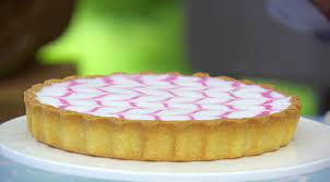 Place all dry ingredients into a food processor and blitz till mixture resembles bread crumbs. Mary S Bakewell Tart Recipe Great British Baking Show Pbs Food