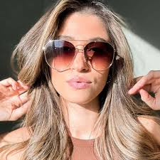 Oversized brown sales gradient lenses