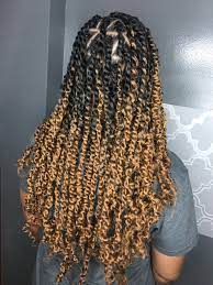 Ombre Passion Twist Twist Hairstyles Passion Twists Hairstyle Long Color Passion Twist Color